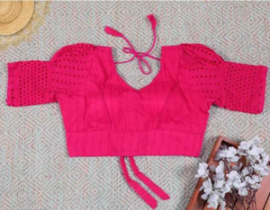 Sathi Creation V-Neck Women Blouse