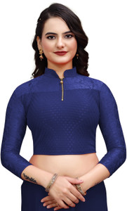 aayansh creations Band collar Women Blouse