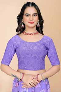Sanmati Round Neck Women Blouse