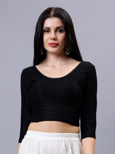 Plus Size Round Neck Women Blouse