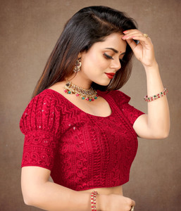 एलिवर महिलाओं के लिए गोल गला ब्लाउज