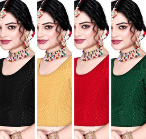 Radha U-Neck Women Blouse