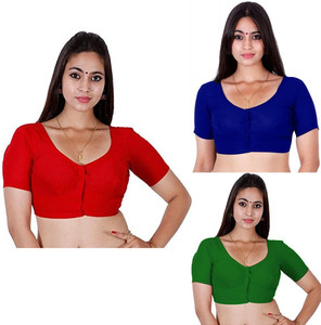 TANVI J Round Neck Women Blouse