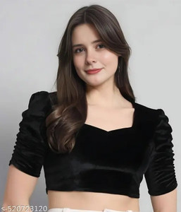 Zelina Sweetheart Neck Women Blouse