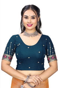 DHYAAN TEXTILES Round Neck Women Blouse