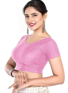 PRIYANKA TEXTILES Round Neck Women Blouse