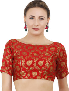 FIGUREUP Boat Neck Women Blouse