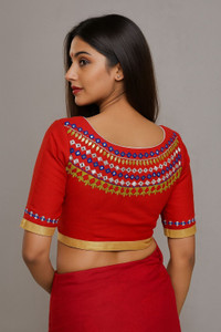 mahata stores Round Neck Women Blouse