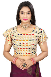 PT PRIYANKA TEXTILES U-Neck Women Blouse