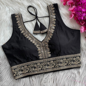 RADHA MADHAV V-Neck Women Blouse