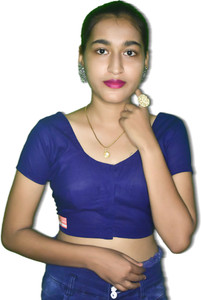 paresh Round Neck Women Blouse