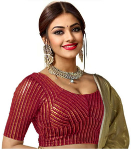 SCUBE DESIGNS Round Neck Women Blouse