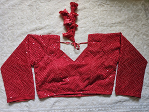 SLAGHA V-Neck Women Blouse