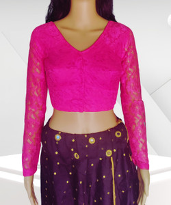 jhilik U-Neck Women Blouse
