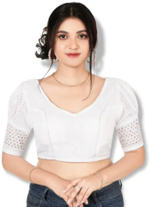 Sathi Creation Round Neck Women Blouse