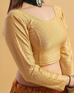 PRIYANKA TEXTILES Round Neck Women Blouse