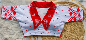 BB CREATIONS Band collar Women Blouse