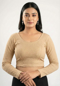 LAMBODAR TEXTILES Round Neck Women Blouse