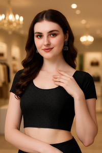 PT PRIYANKA TEXTILES Round Neck Women Blouse