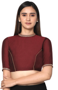 रेने महिलाओं के लिए बैंड कॉलर ब्लाउज