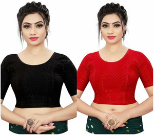 विलन महिलाओं के लिए गोल गला ब्लाउज