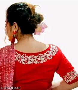 PAL SHAREE Round Neck Women Blouse