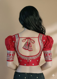 JHILIK V-Neck Women Blouse