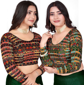 MPRAVEEN Round Neck Women Blouse