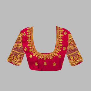 SRIBALAJIESTORE U-Neck Women Blouse