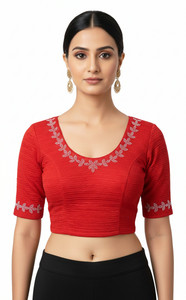 suwali Round Neck Women Blouse