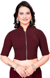 tanishka fashion hub Band collar Women Blouse