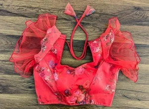 ह्वबौटिक महिलाओं के लिए U नेक ब्लाउज