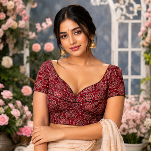 Unique Fashion V-Neck Women Blouse