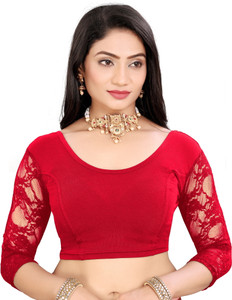 BELLIBOND Round Neck Women Blouse