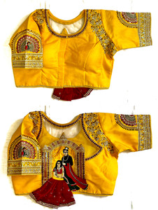 AMBARYHA CREATION Round Neck Women Blouse