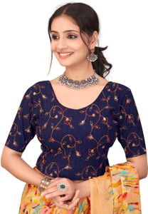 Ektaal Round Neck Women Blouse