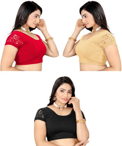 BELLIBOND Round Neck Women Blouse