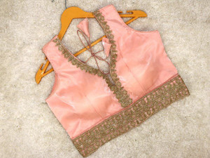 Ansar Creations Sweetheart Neck Women Blouse