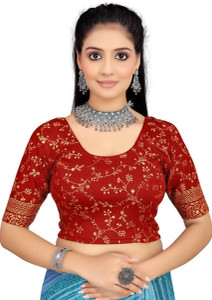 SCUBE DESIGNS Round Neck Women Blouse
