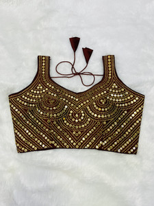 Raghuveer Creation V-Neck Women Blouse