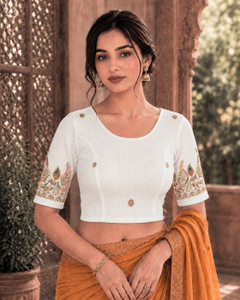 Rajnandini Round Neck Women Blouse