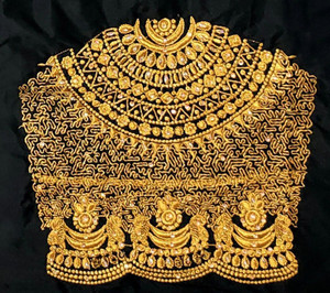 ORIGINEXCLUSIVE Art Silk Embroidered Blouse Material
