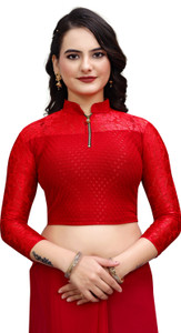 aayansh creations Band collar Women Blouse