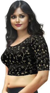 PU Fashion U-Neck Women Blouse