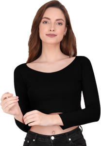 THE BLAZZE Round Neck Women Blouse
