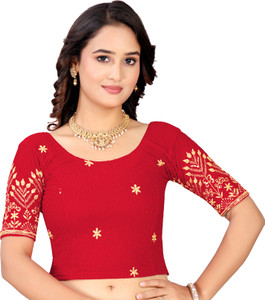 SCUBE DESIGNS Round Neck Women Blouse