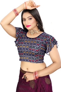 PT PRIYANKA TEXTILES U-Neck Women Blouse
