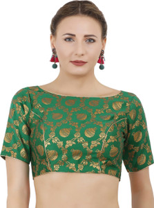 FIGUREUP Boat Neck Women Blouse