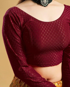 PRIYANKA TEXTILES Round Neck Women Blouse