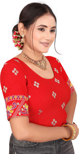 Ektaal Round Neck Women Blouse